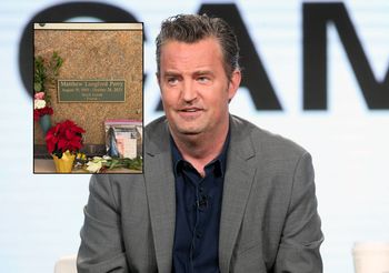 Nowa tabliczka na grobie Matthew Perry'ego. To ukłon w stronę jego ikonicznej roli