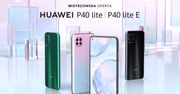 W AB Foto Huawei P40 Lite i Lite E za 999 i 699 zł z dodatkowym pakietem prezentów