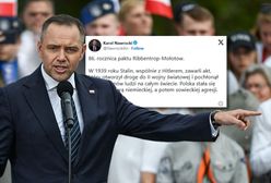 Nawrocki wrzucił wpis. Pisze o Niemcach i Rosji
