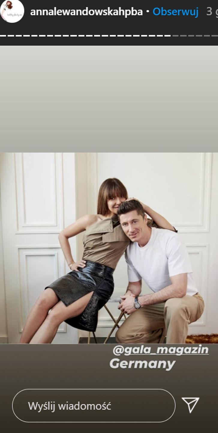 Lewandowscy w niemieckiej "Gali"
