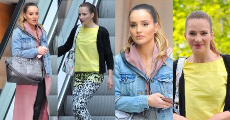 Marina i Dereszowska pod studiem "Pytania na Śniadanie"