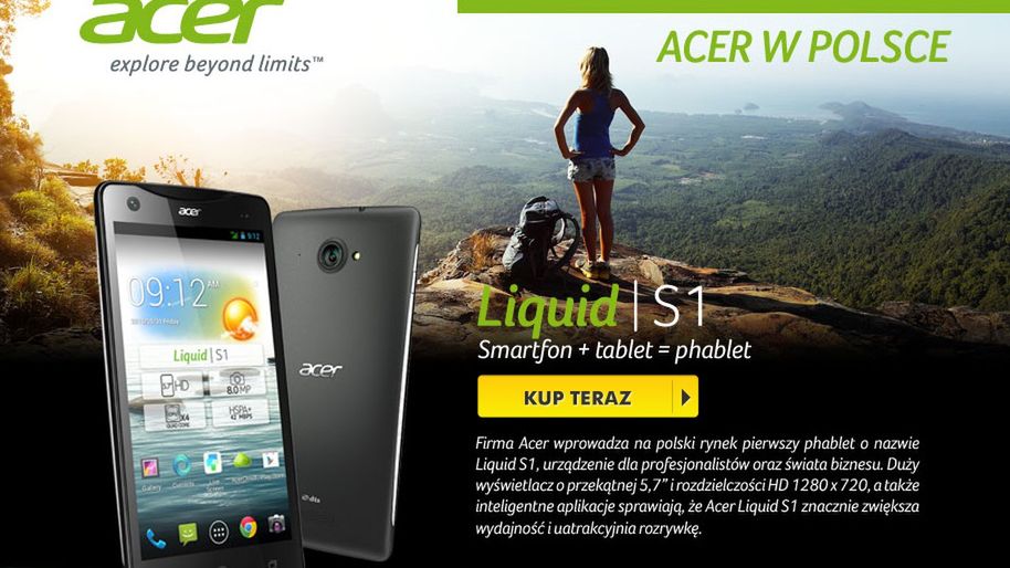 Smartfony Acera debiutują w Polsce 1