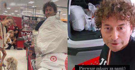 Piotr i Agata Rubikowie już aklimatyzują się w Stanach. Właśnie zrelacjonowali PIERWSZE ZAKUPY: "Obkupiliśmy się troszeczkę" (FOTO)