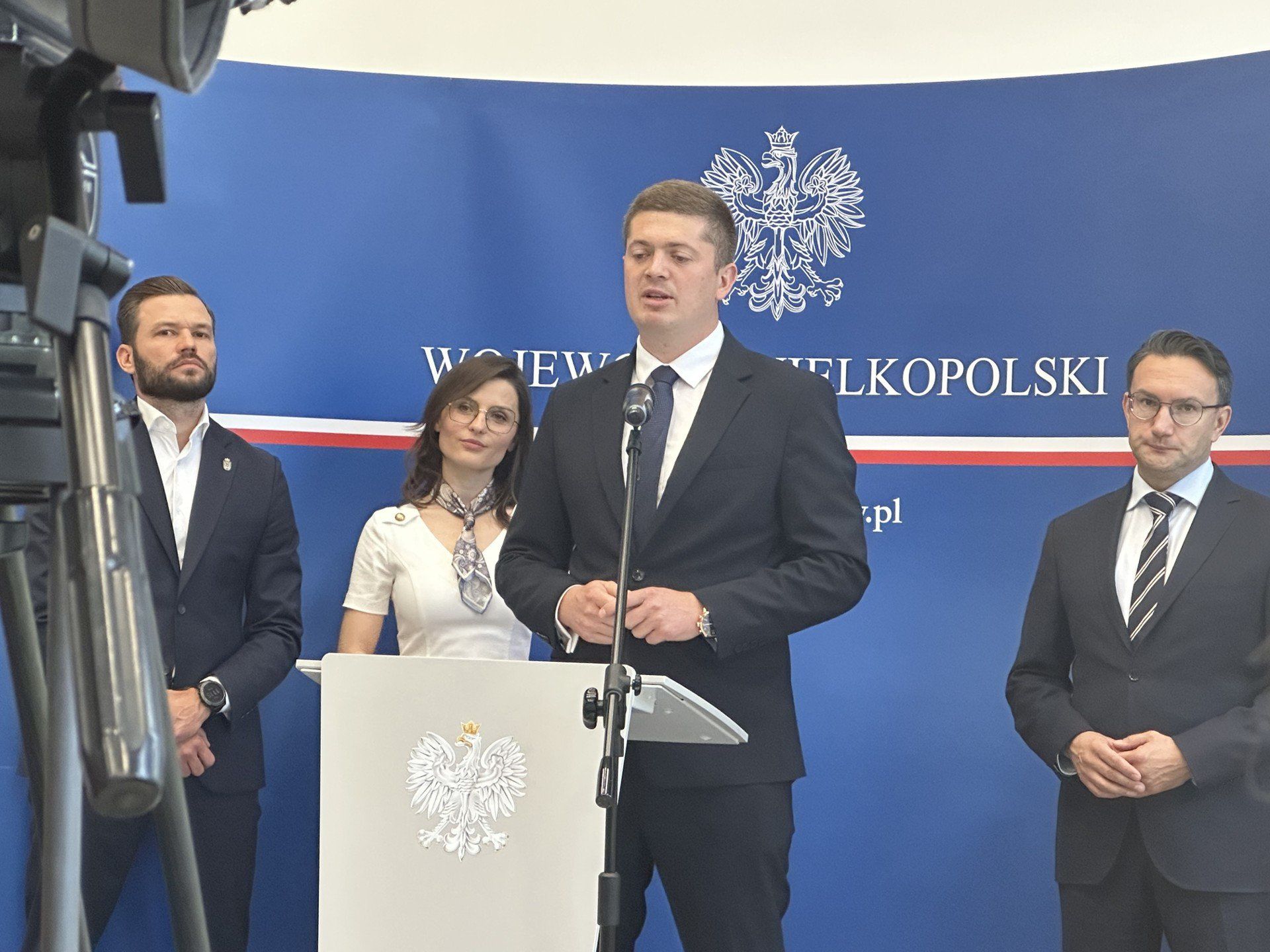 Briefing prasowy poświęcony rządowemu wsparciu budownictwa społecznego i komunalnego w Wielkopolsce