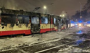 Nocny pożar w zajezdni. W Gdańsku spłonęły tramwaje