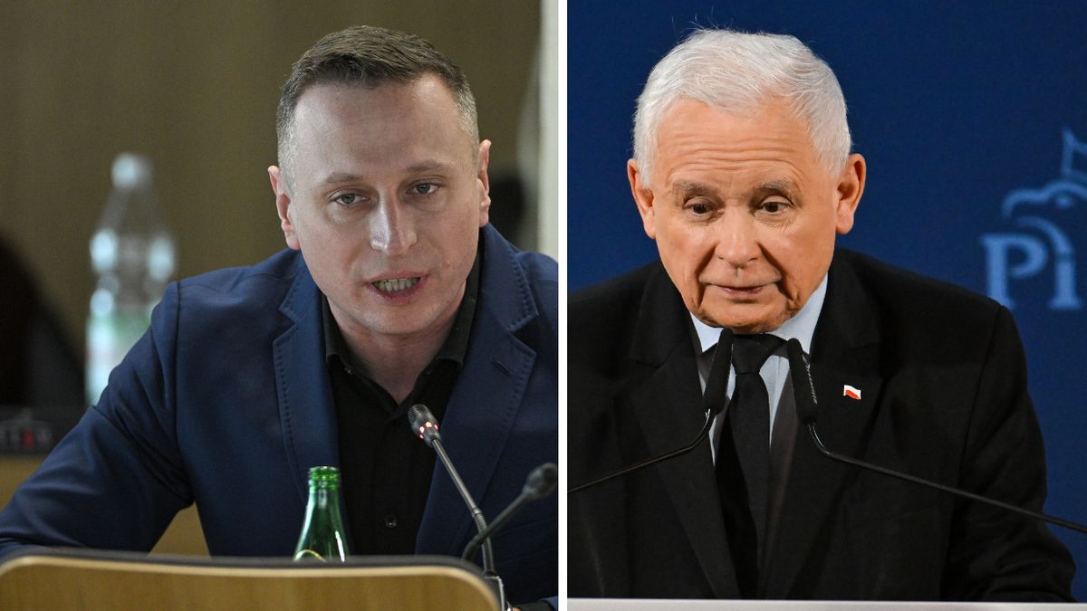 Krzysztof Brejza i Jarosław Kaczyński