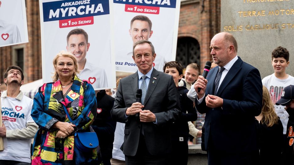 Tomasz Grodzki w Toruniu