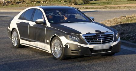 Nowy Mercedes-Benz klasy S przyłapany po raz kolejny