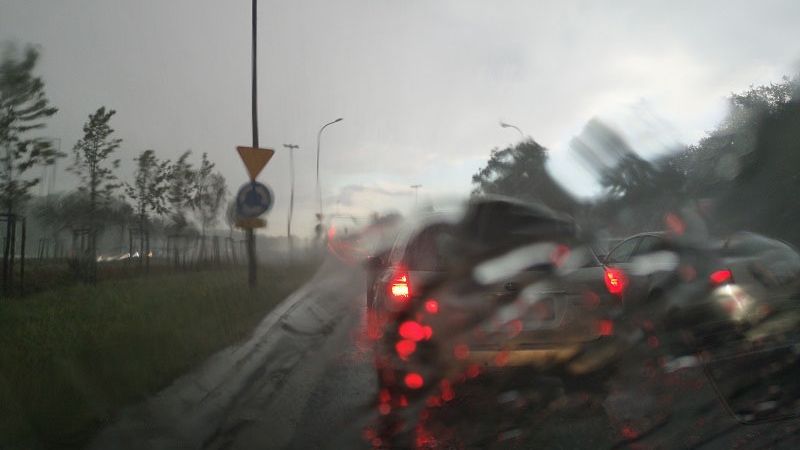 burza nawałnica deszcz pogoda