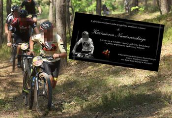 Bike Marathon w Markach. Pożegnali zmarłego kolarza. Padły ważne słowa