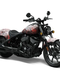 Pierwszy z trzech art-bike'ów Indiana pokazany. Projekt nabiera tempa