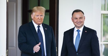 Andrzej Duda w USA. Opublikowano zdjęcie prezydenta i Donalda Trumpa