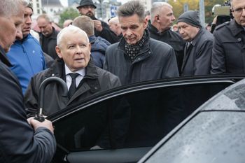 Incydent na miesięcznicy smoleńskiej. Kaczyński zareagował