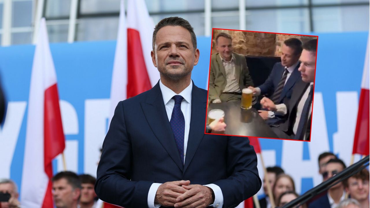 Piwo Trzaskowskiego z Mentzenem. Ekspert o wpływie na wybory