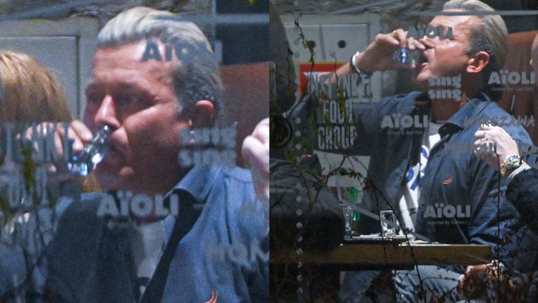 Jarosław Jakimowicz imprezuje w centrum Warszawy