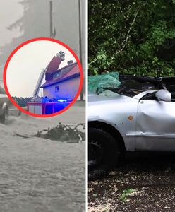 Zalane ulice i powalone drzewa. Skutki nawałnic na Lubelszczyźnie