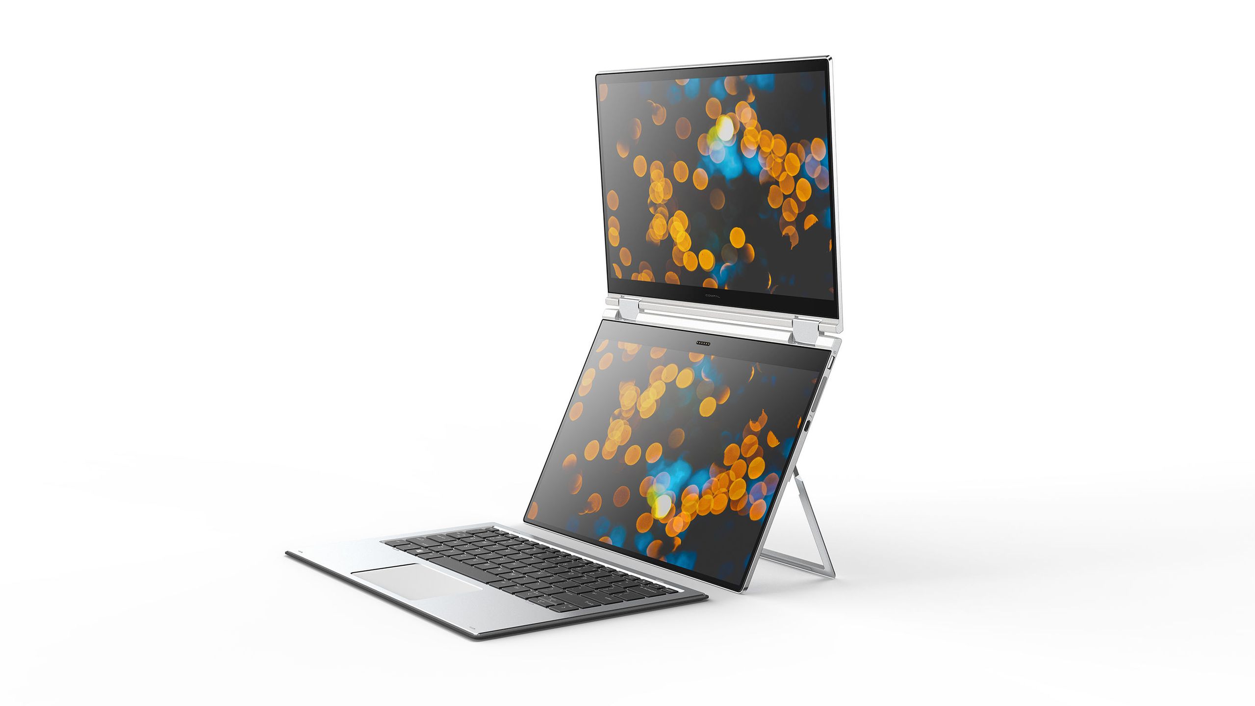 Laptopy Compal Duo360 and Duo360 X. Dwa składane ekrany i klawiatura - to powiew świeżości 3