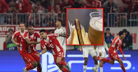 Był na meczu Bayernu z Realem. Spróbował kiełbasy. Wskazał minus i się zaczęło