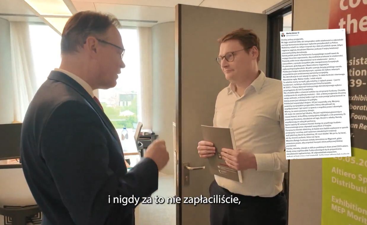 Niemiecki europoseł o akcji Mularczyka. "Wszedł bez zaproszenia"