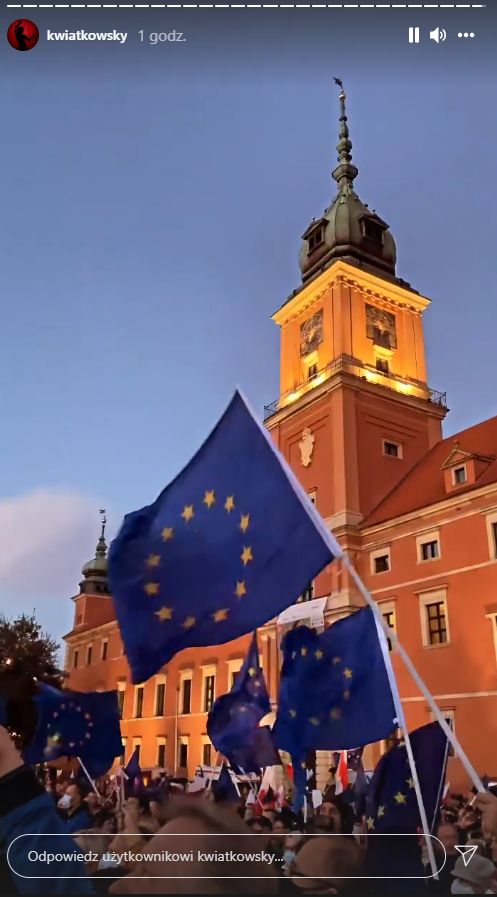 Dawid Kwiatkowski popiera obecność Polski w Unii Europejskiej