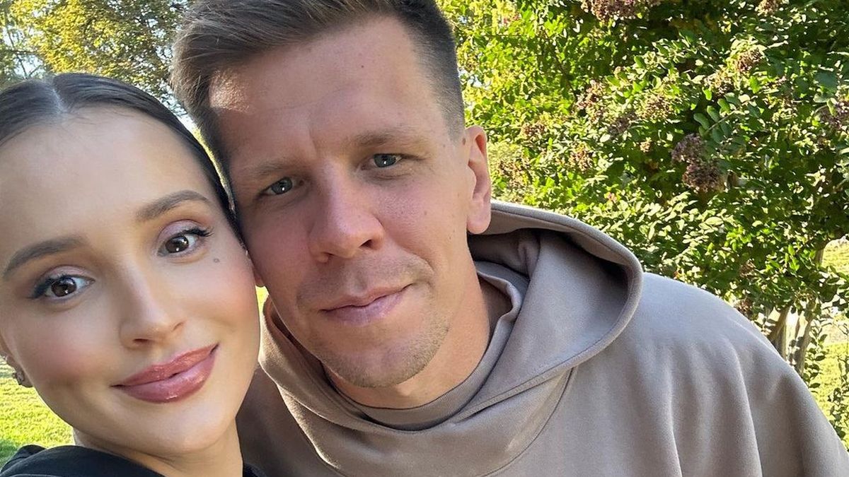 Wojciech Szczęsny z żoną