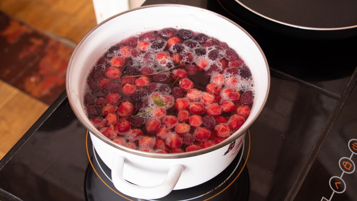 homemade fruit compote with cherry boils on the stove in the kitchen in a white saucepan, fruit compote
homemade fruit compote with cherry boils on the stove in the kitchen in a white saucepan, fruit compote in a saucepan
Victoria Kotlyarchuk
eat, mix, natural, grapes, bubbles, dried, cook, color, boil, berries, fresh, tasty, vegetarian, healthy, background, dessert, sweet, juice, hot, mulberry, homemade compote