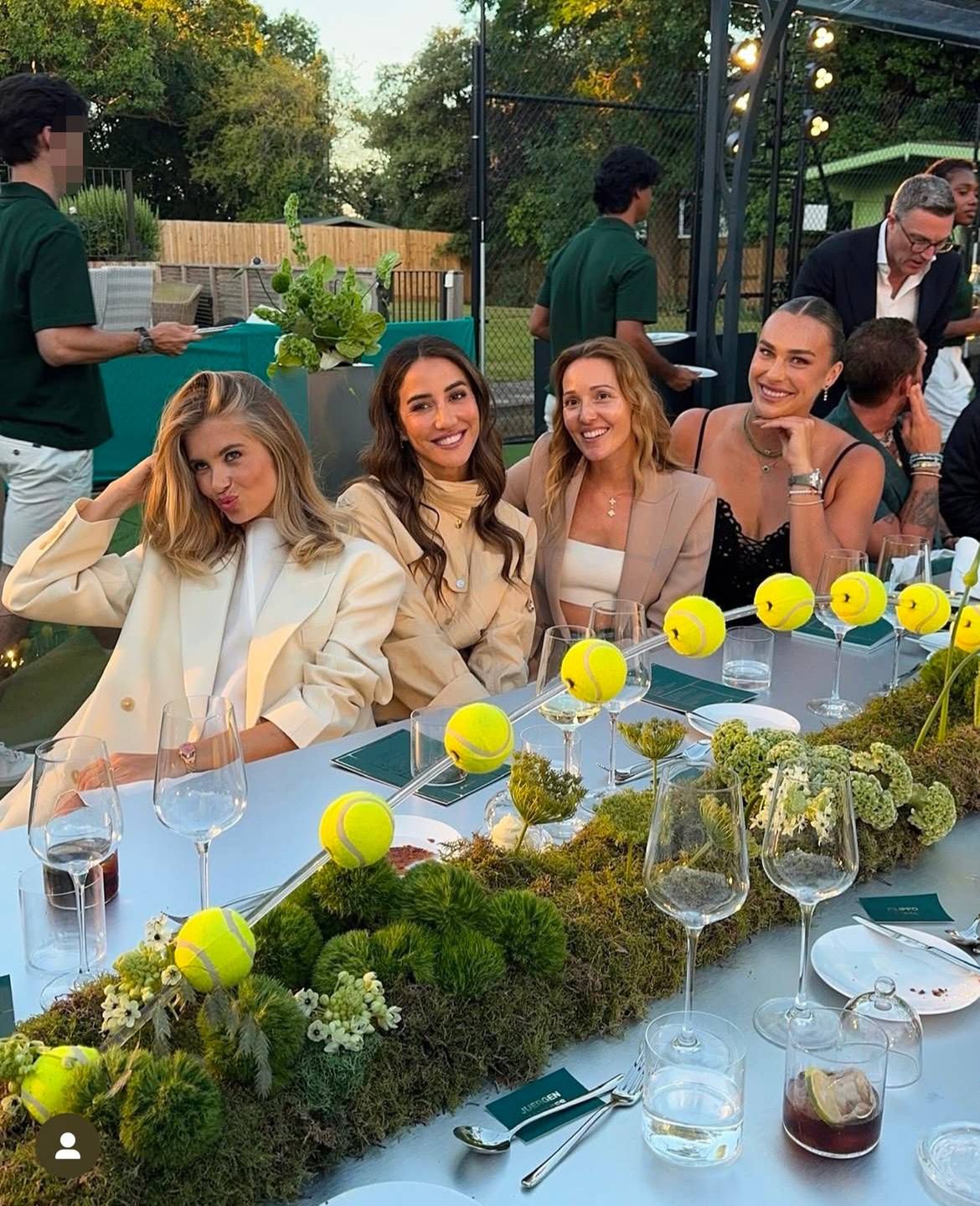 Aryna Sabalenka, Xenia Adonts, Tamara Kalinic, Jelena Djokovic