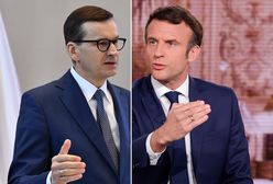 Wybory we Francji. Morawiecki uderza w Macrona. "Niepotrzebne napięcia"