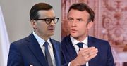 Wybory we Francji. Morawiecki uderza w Macrona. "Niepotrzebne napięcia"