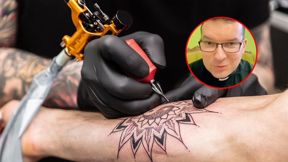 Ksiądz wytłumaczył, na czym polega "związywanie tatuażu"