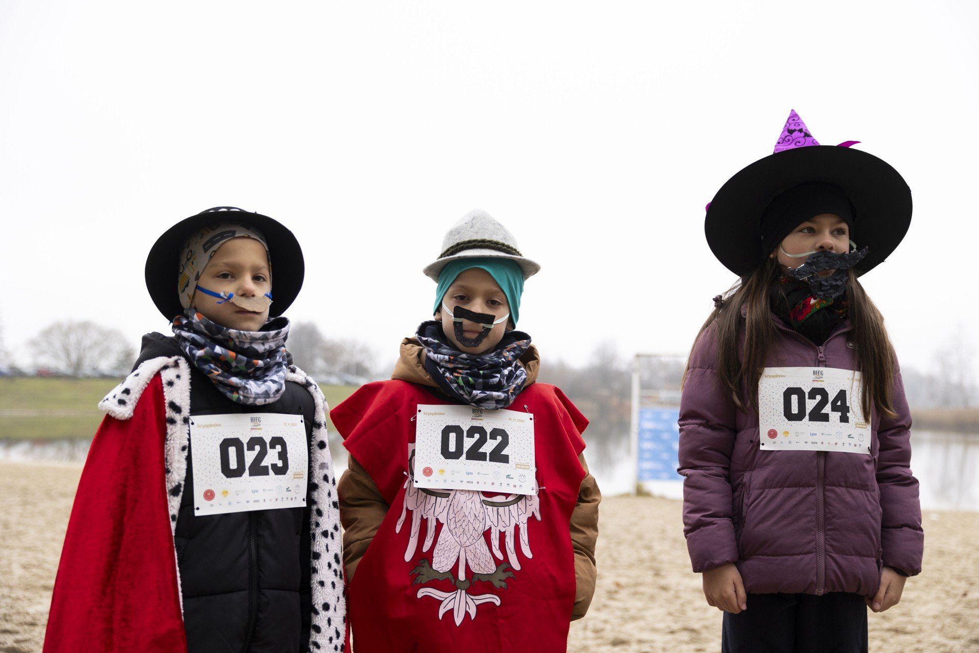 Bieg z Wąsem nad zalewem w Kryspinowie i Budzyniu