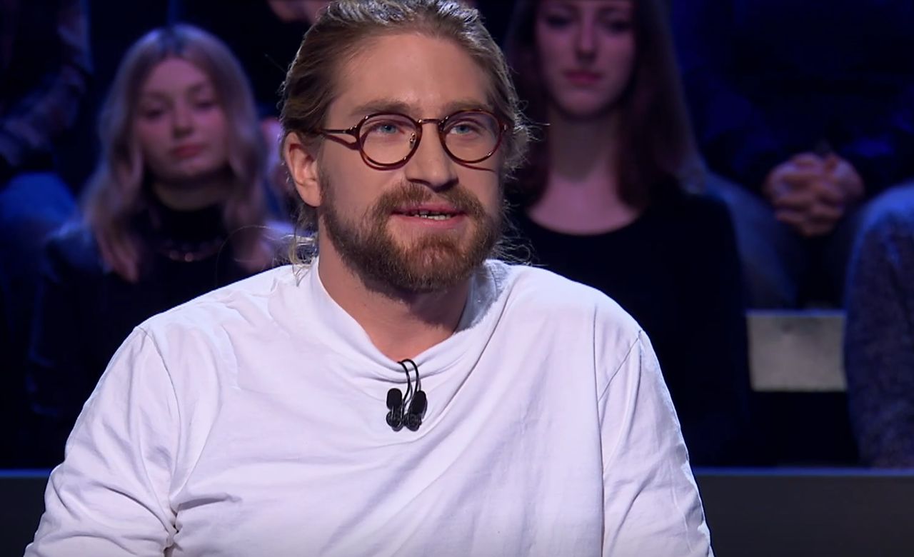 Maciej Polak w "Milionerach"