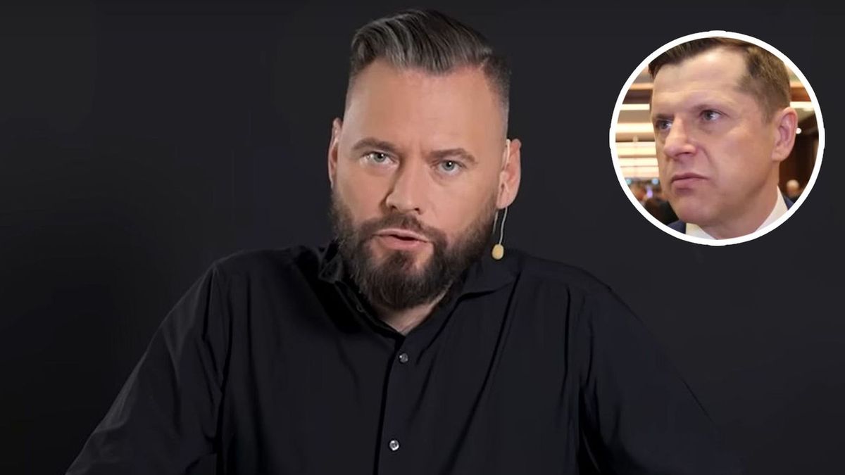 Na zdjęciu: Krzysztof Stanowski, w kółku: Cezary Kucharski