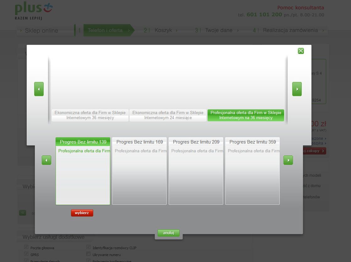 Najgorsza strona operatora. Plus jest antywzorem dla wszystkich 9
