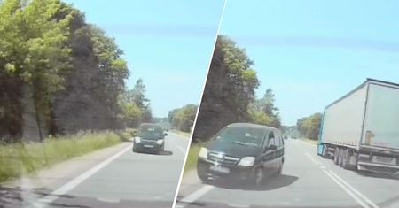 O włos od tragedii. Policja publikuje nagranie