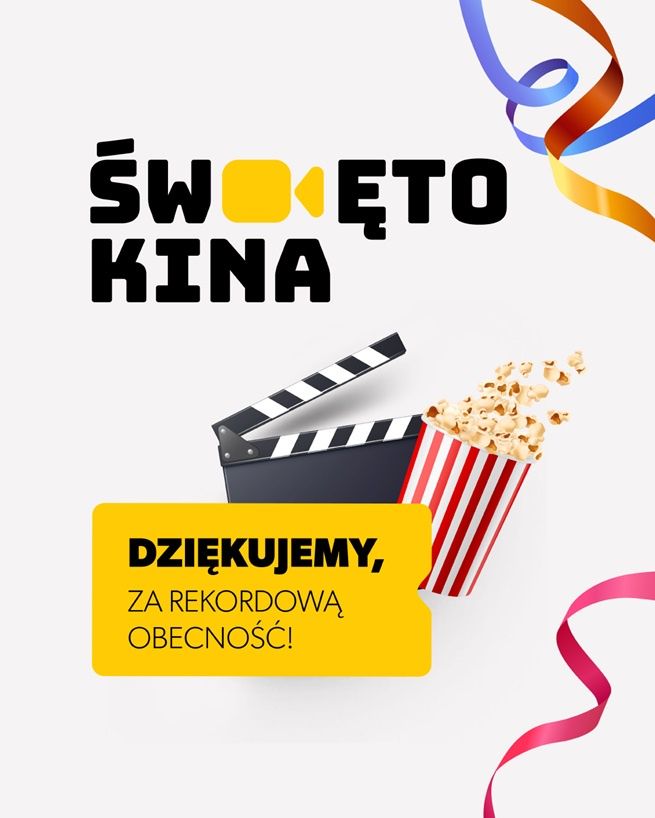 Sukces frekwencyjny Święta Kina