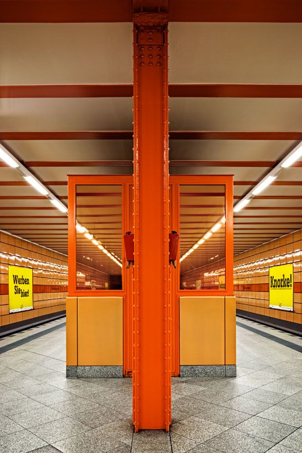 Kolorowa stylistyka berlińskiego metra 11
