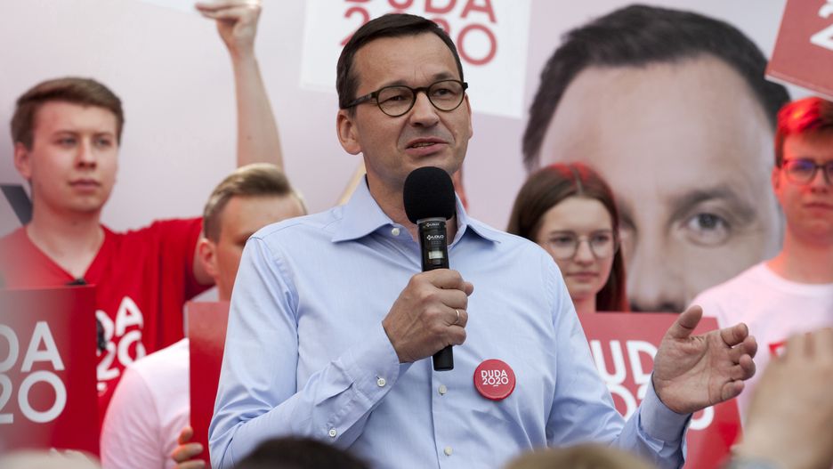 Wyniki wyborów 2020. Mateusz Morawiecki zapewnił, że Andrzej Duda jest gwarantem "Polski rozwijającej się w sposób sprawiedliwy"