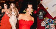 Tak wyglądały LUKSUSOWE 70. urodziny Kris Jenner: zaszalała ze śmietanką gwiazd i filtrem odmładzającym (DUŻO ZDJĘĆ)
