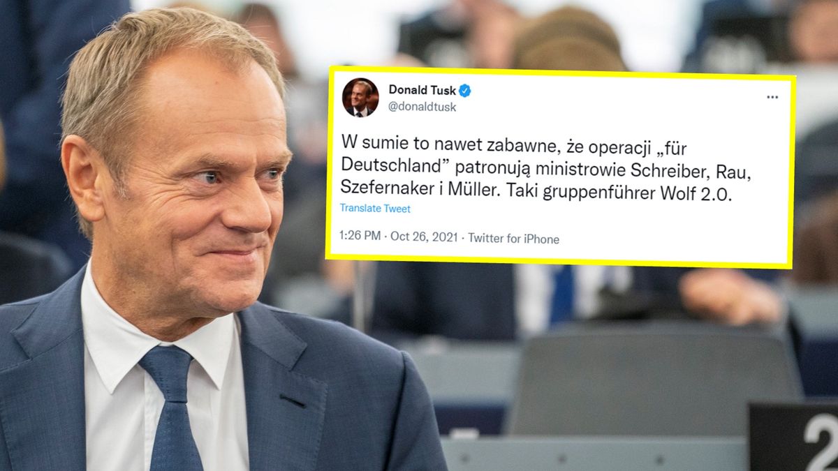 Donald Tusk skomentował działania TVP