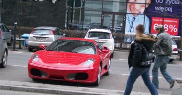 Czerwone Ferrari Wojewódzkiego! ZDJĘCIA!