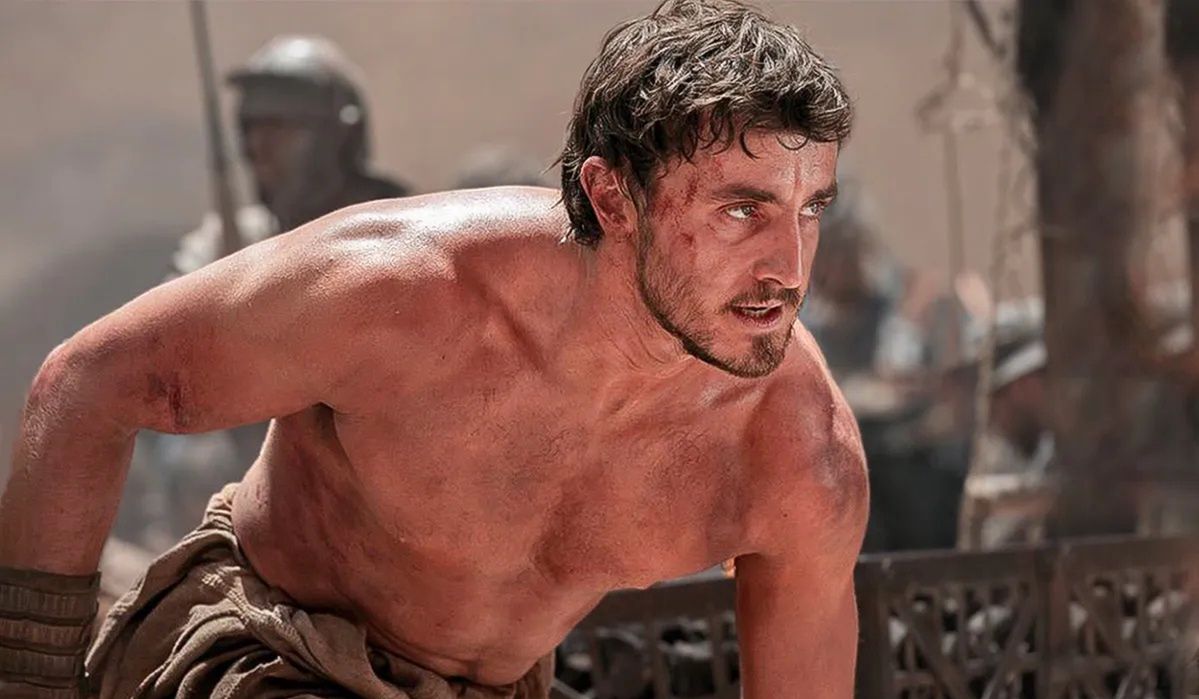 Paul Mescal in "Gladiator II"
