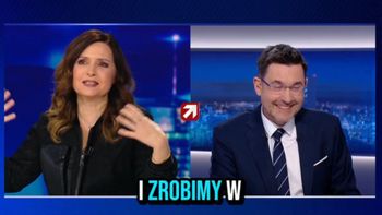 "Chce pan do nas dobić?". Śmiech polityków w studiu Polsatu
