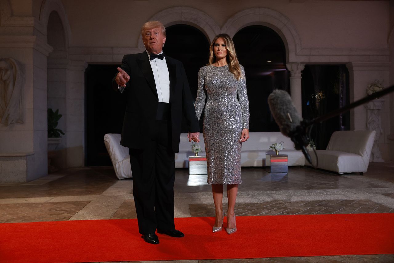 Melania Trump and Donald Trump