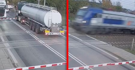 O włos od tragedii. PKP udostępniły nagranie