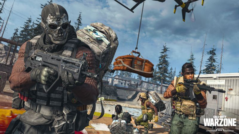 Call of Duty: Warzone - zrzut zaopatrzenia