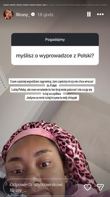 Elizabeth "Lizi” Anorue chce wyjechać z Polski