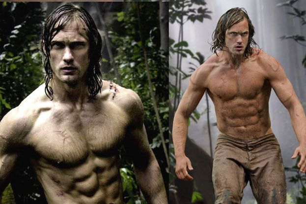 Umięśniony Alexander Skarsgård jako Tarzan (ZDJĘCIA) 