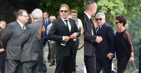 Tłumy znajomych na pogrzebie Jana Kulczyka: Kwaśniewscy, Kalisz, Starak (ZDJĘCIA)