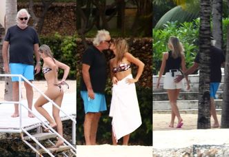 69-letni Flavio Briatore na egzotycznych wakacjach z 20-letnią partnerką (ZDJĘCIA)